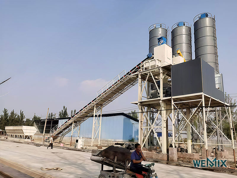 HZS120 Concrete Batching Plant